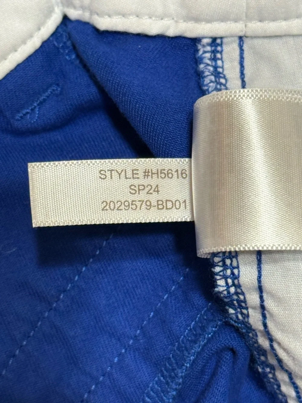 J.Crew Women's 3-Inch Chino Shorts in Bright Blue Size 4 - Picture 4 of 6